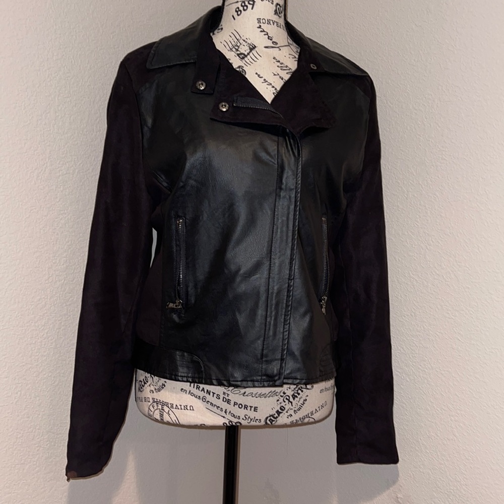 Tart Vegan Leather jacket size Medium
